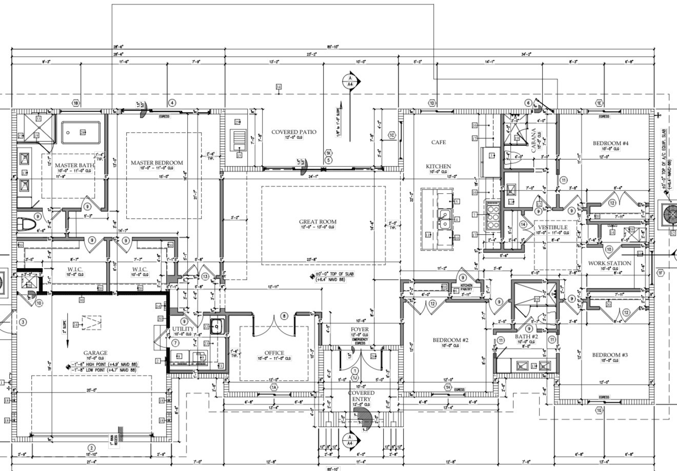 Architectural floor plan